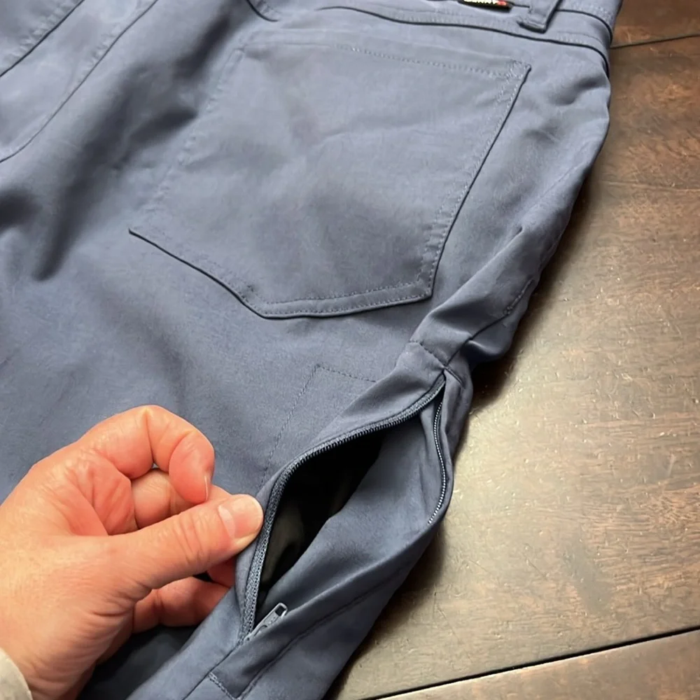 Gerry blue golf pants.  Size 36. Length 34. Gently used. Excellent condition - Picture 9 of 9